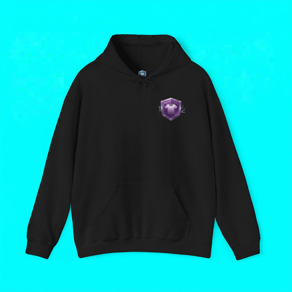 Heavy purple CodeAiclothing ™ Hooded Sweatshirt