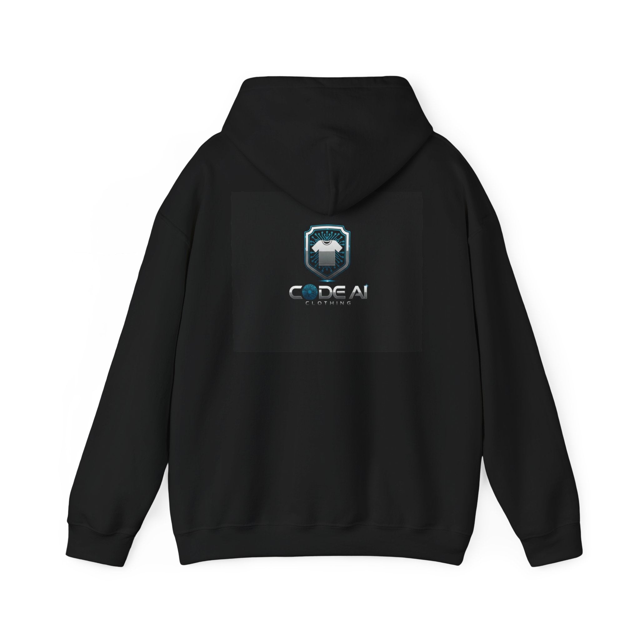 Code AI Logo Hoodie — Programmer Tech Pullover