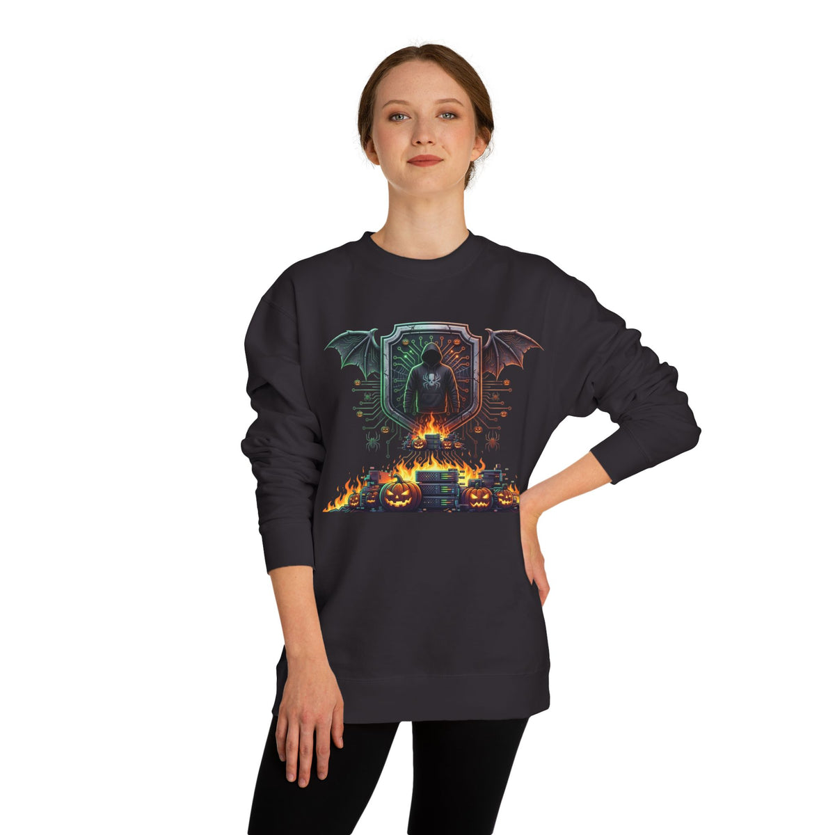 Spooky Season Code Crewneck