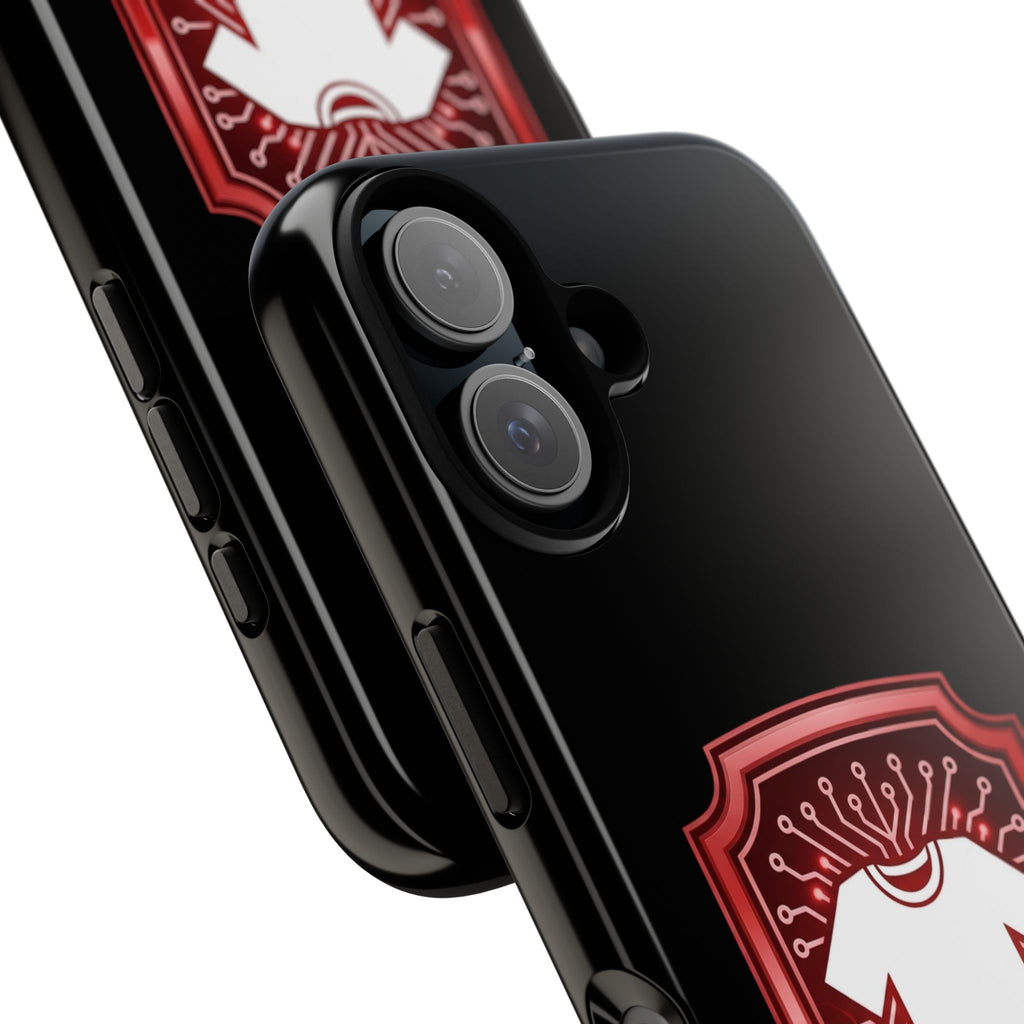 Red and White Code Case