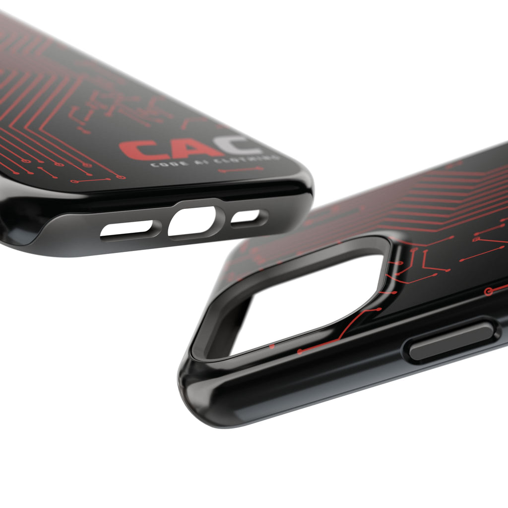 Code AI Circuit Phone Case