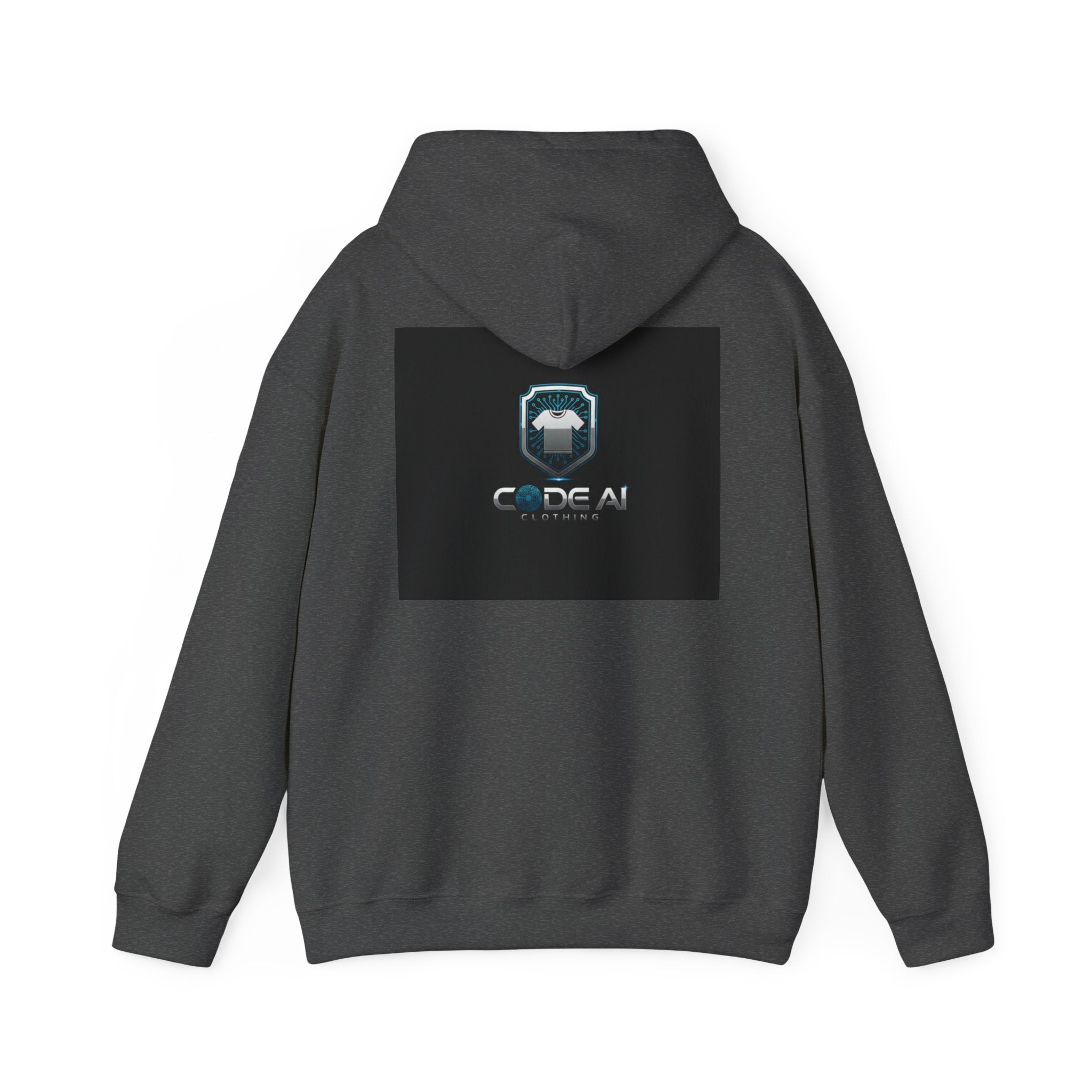 Code AI Logo Hoodie — Programmer Tech Pullover