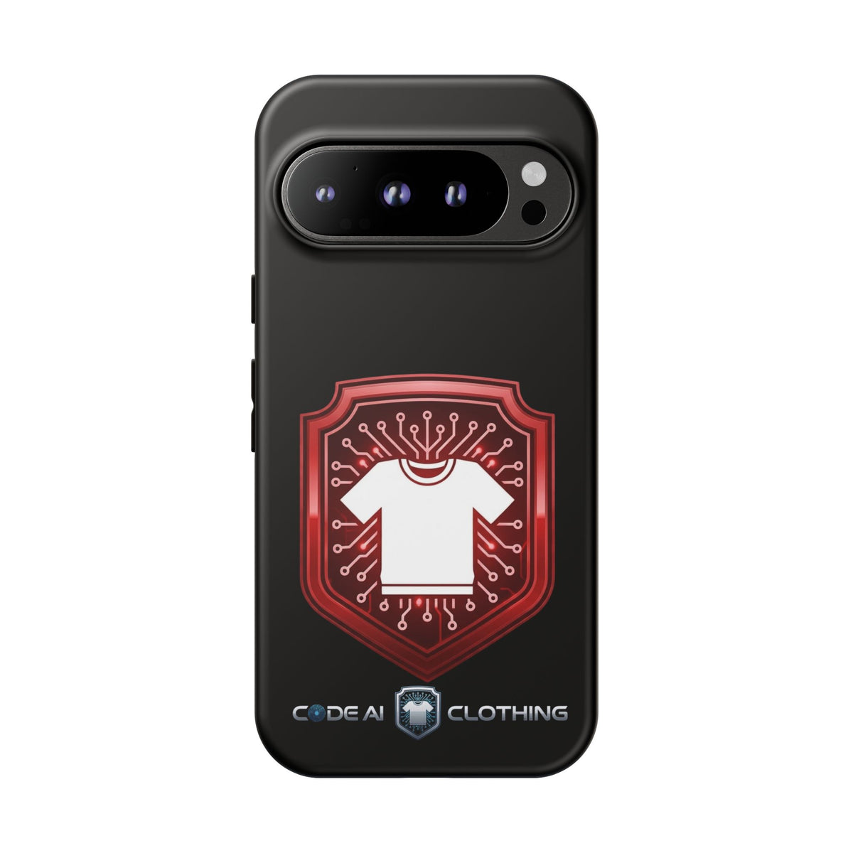 Red and White Code Case