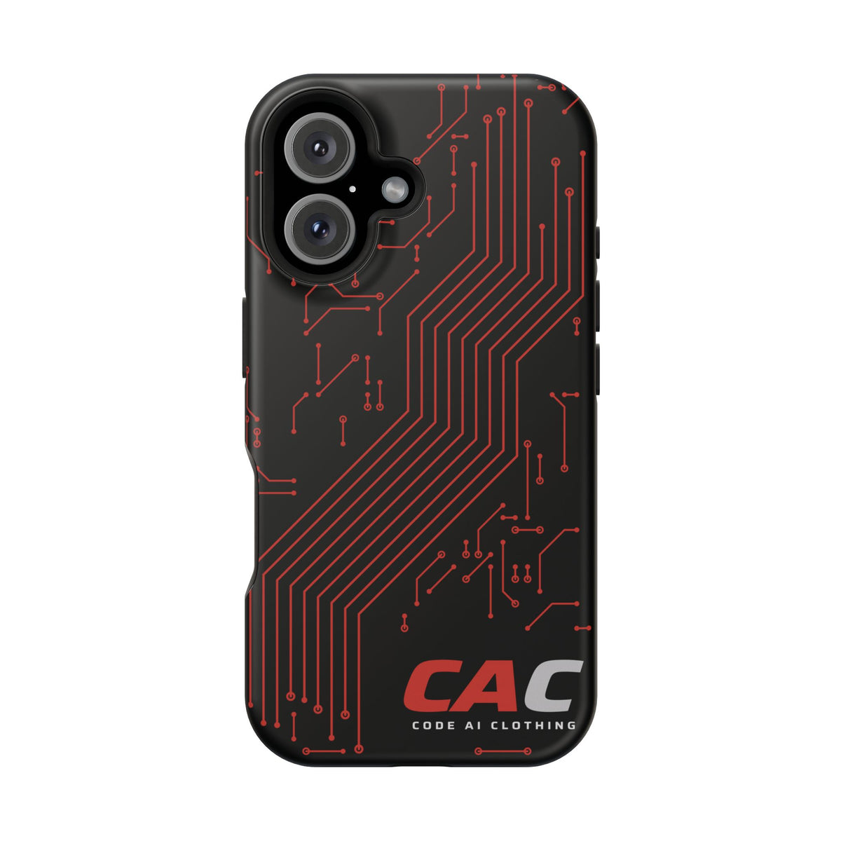 Code AI Circuit Phone Case