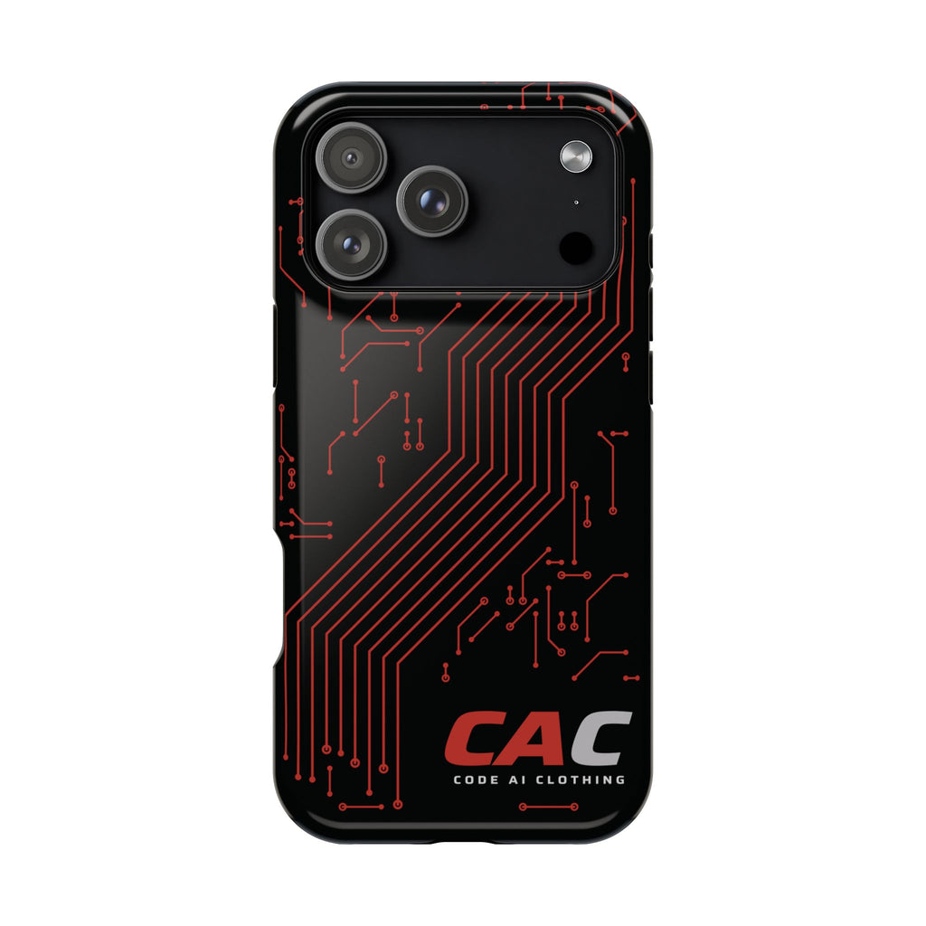 Code AI Circuit Phone Case