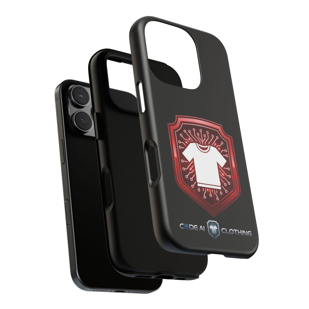Red and White Code Case