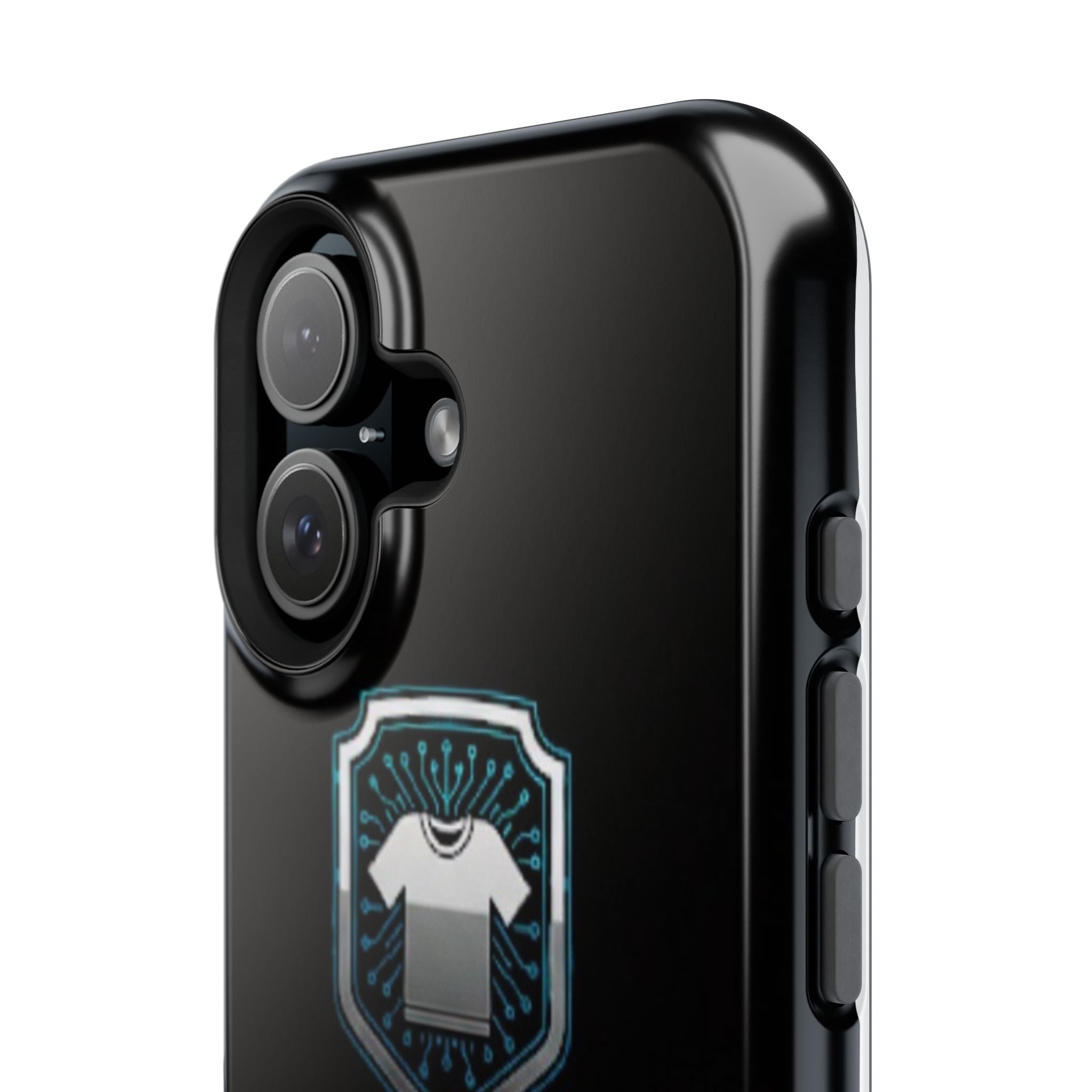 Code AI Clothing Impact-Resistant Phone Case — Tech Shield Logo