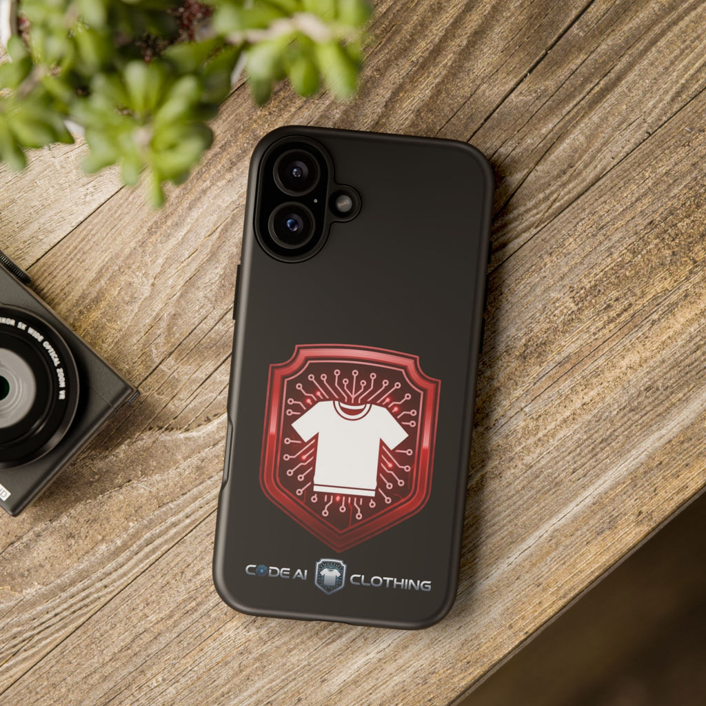 Red and White Code Case