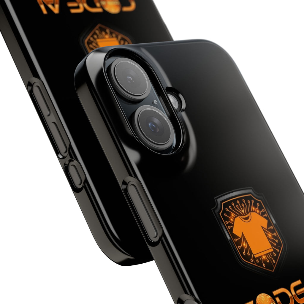Orange and black cases