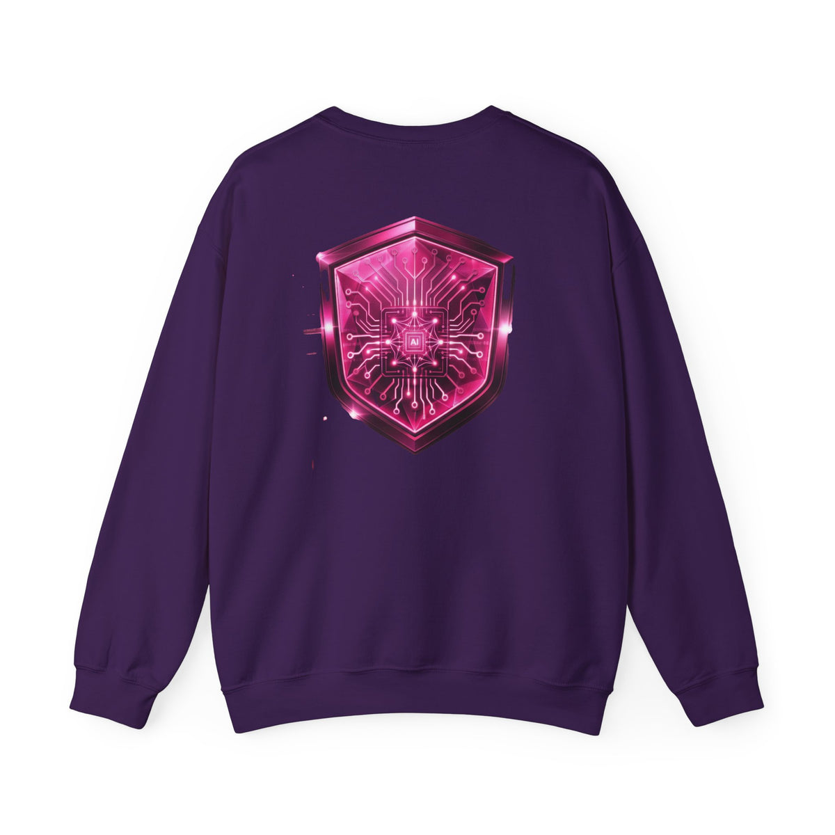 Pink shield Heavy Blend™ Crewneck Sweatshirt