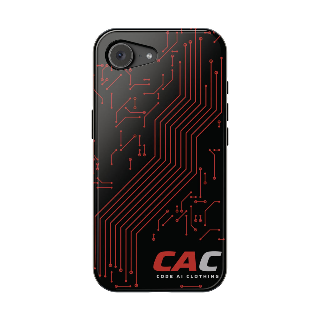 Code AI Circuit Phone Case