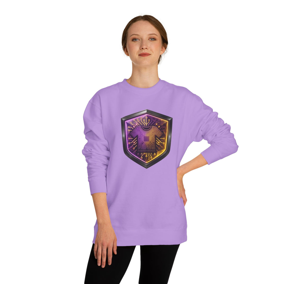 Puritans Yellow Code Crewneck