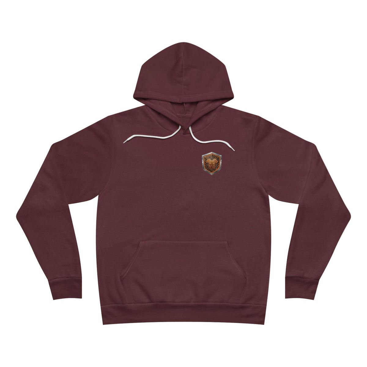 Bronze Shield Logo Hoodie