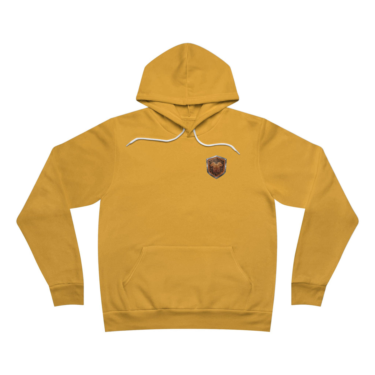 Bronze Shield Logo Hoodie