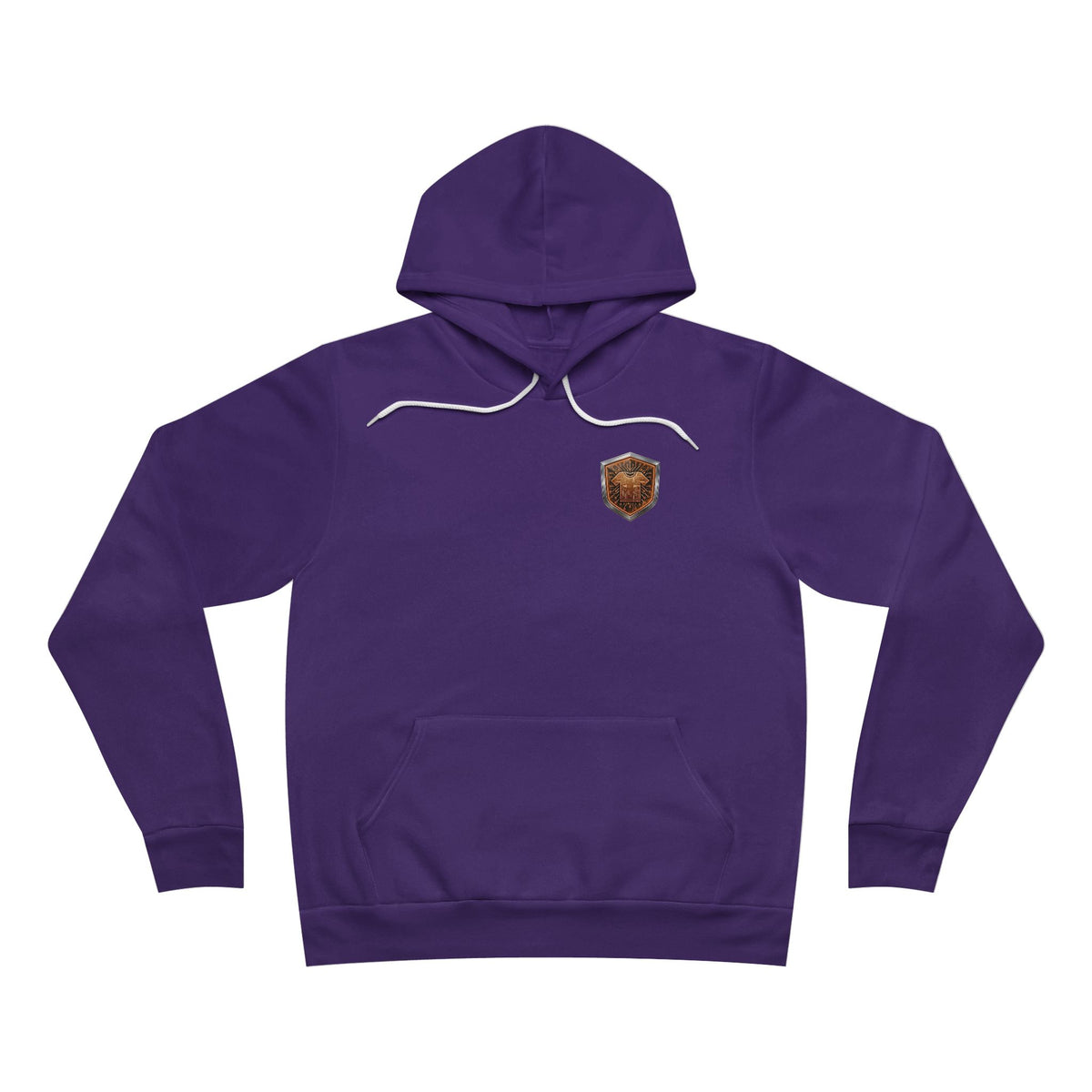 Bronze Shield Logo Hoodie