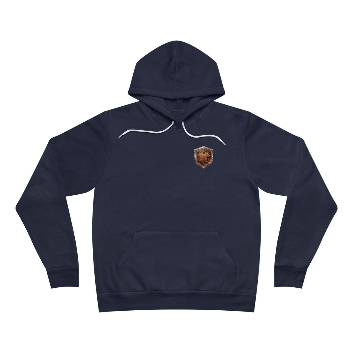 Bronze Shield Logo Hoodie
