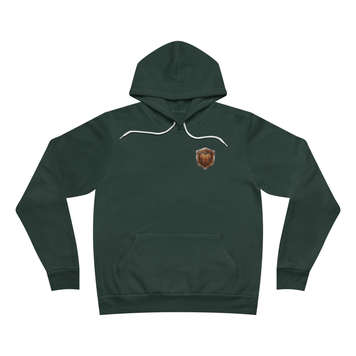 Bronze Shield Logo Hoodie