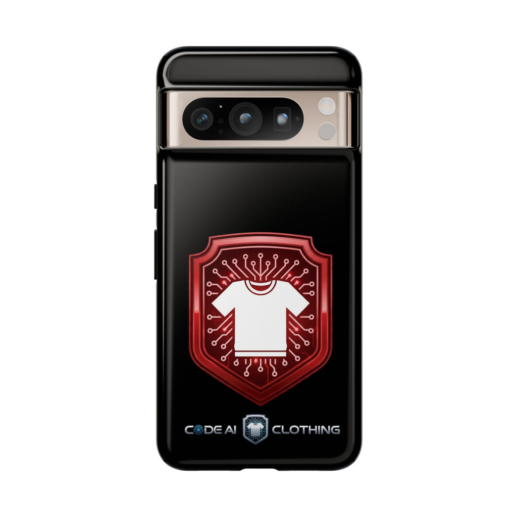 Red and White Code Case