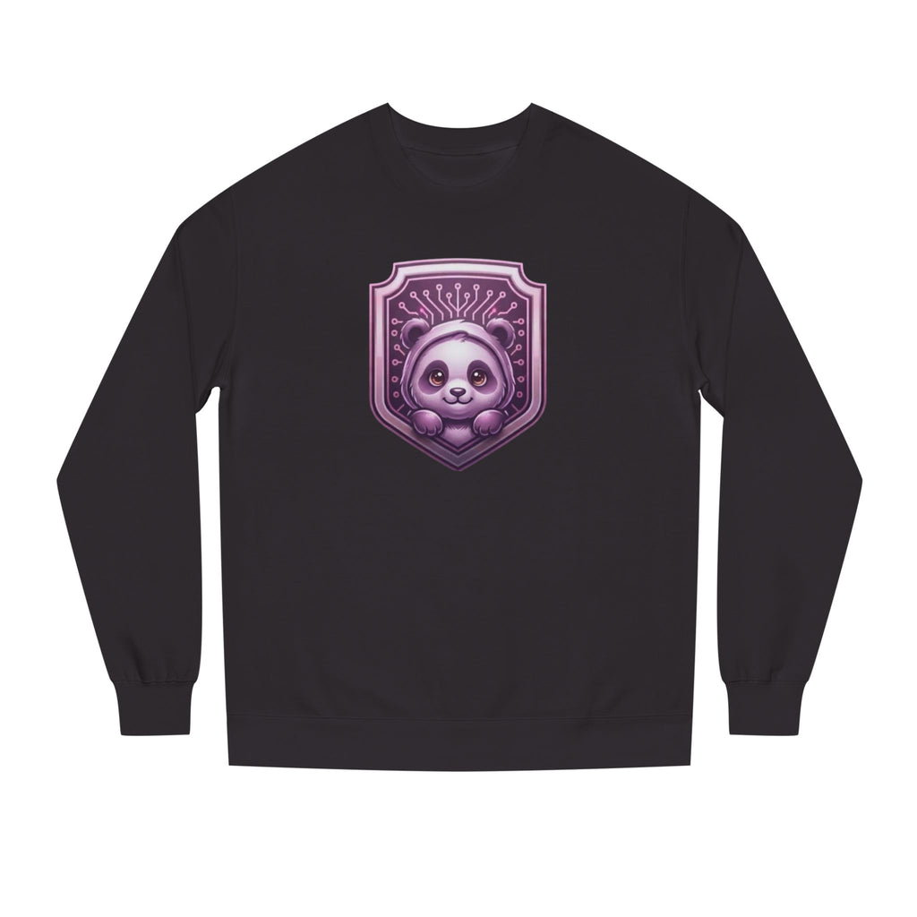 Cute panda CodeAiclothing Crew Neck Sweatshirt