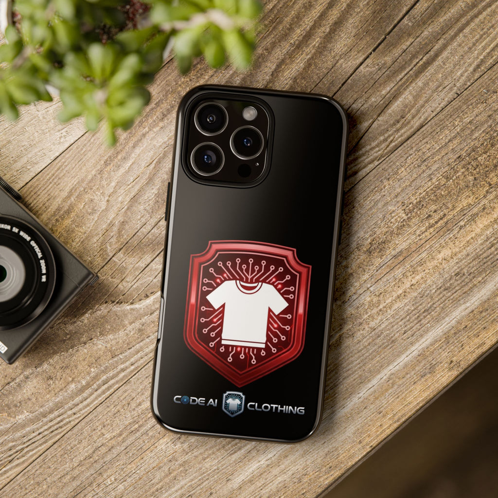 Red and White Code Case