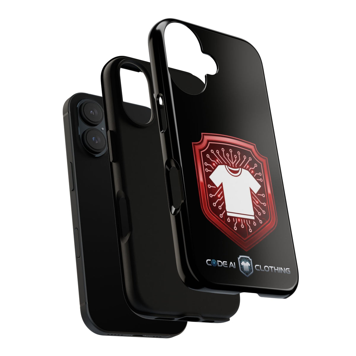 Red and White Code Case