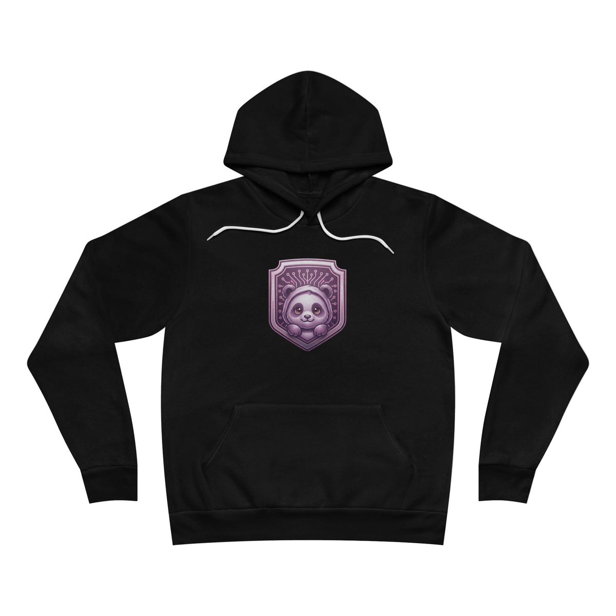 Cute panda Sponge Fleece Pullover Hoodie