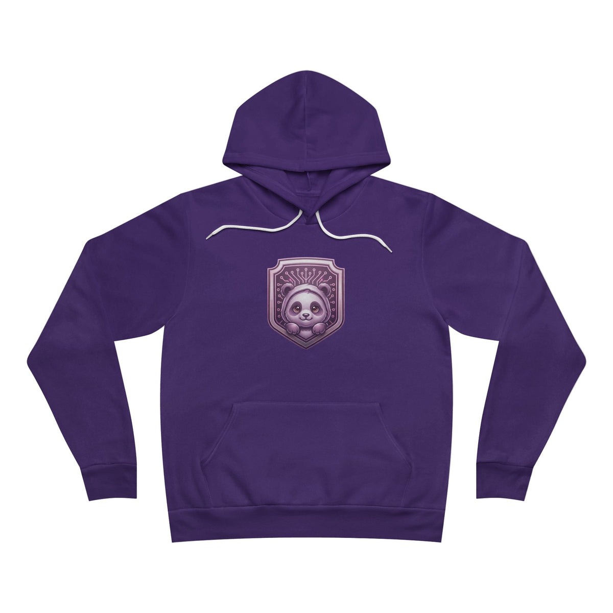 Cute panda Sponge Fleece Pullover Hoodie