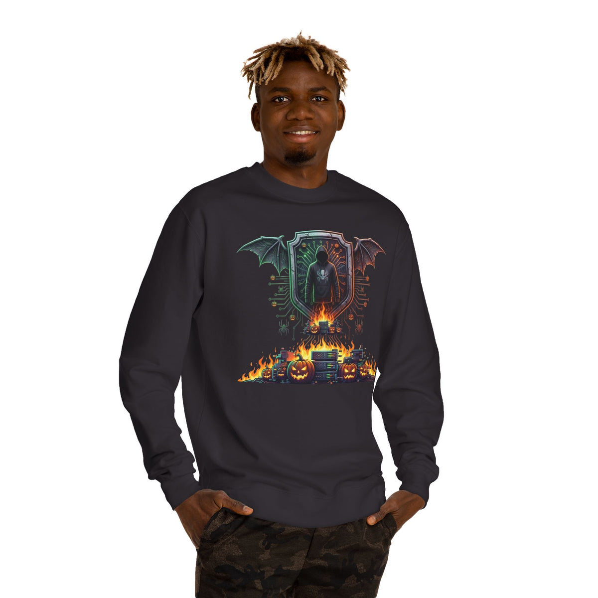 Spooky Season Code Crewneck