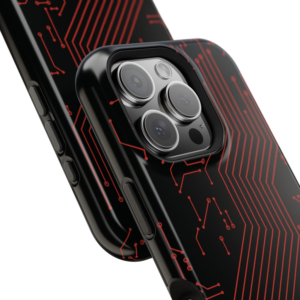 Code AI Circuit Phone Case