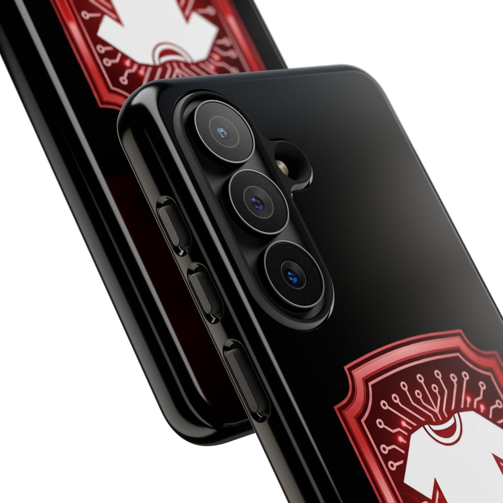 Red and White Code Case