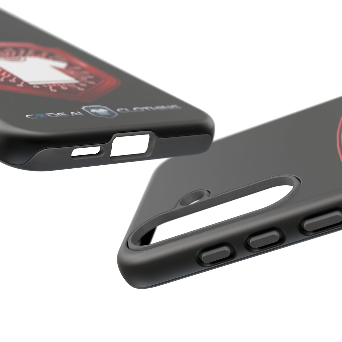 Red and White Code Case