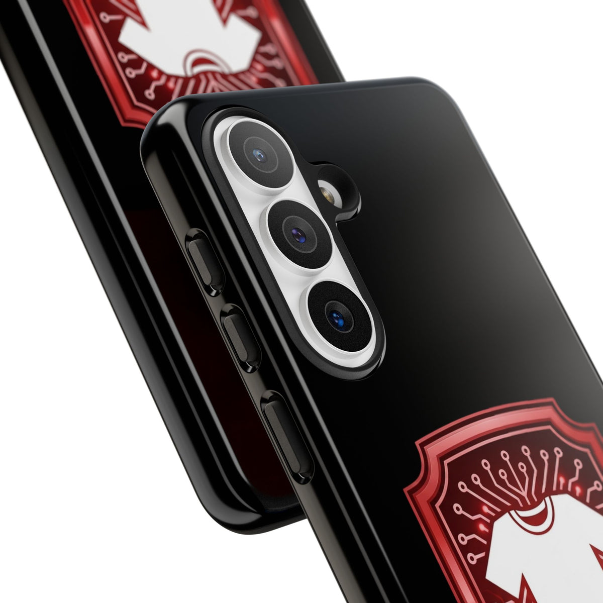 Red and White Code Case