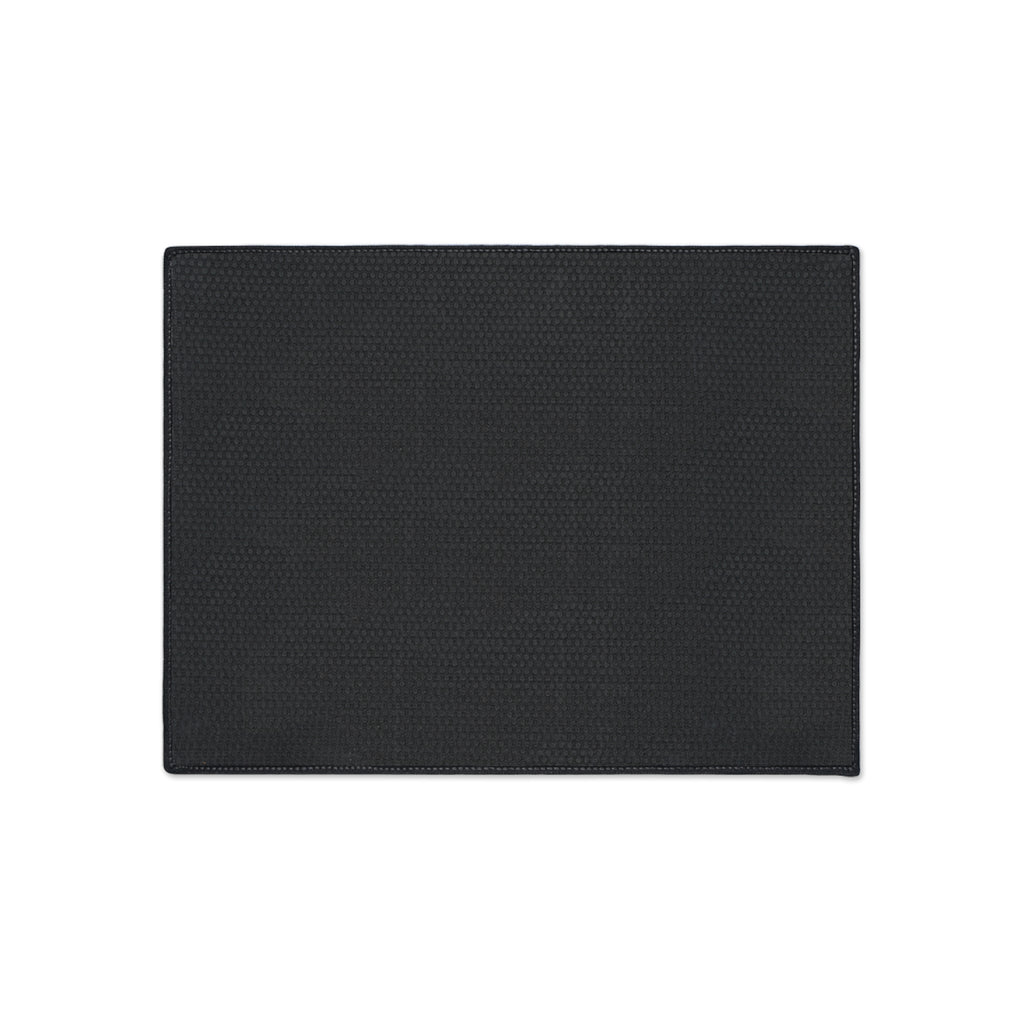 Gothic Red Monogram Floor Mat — Heavy Duty Decorative Rug