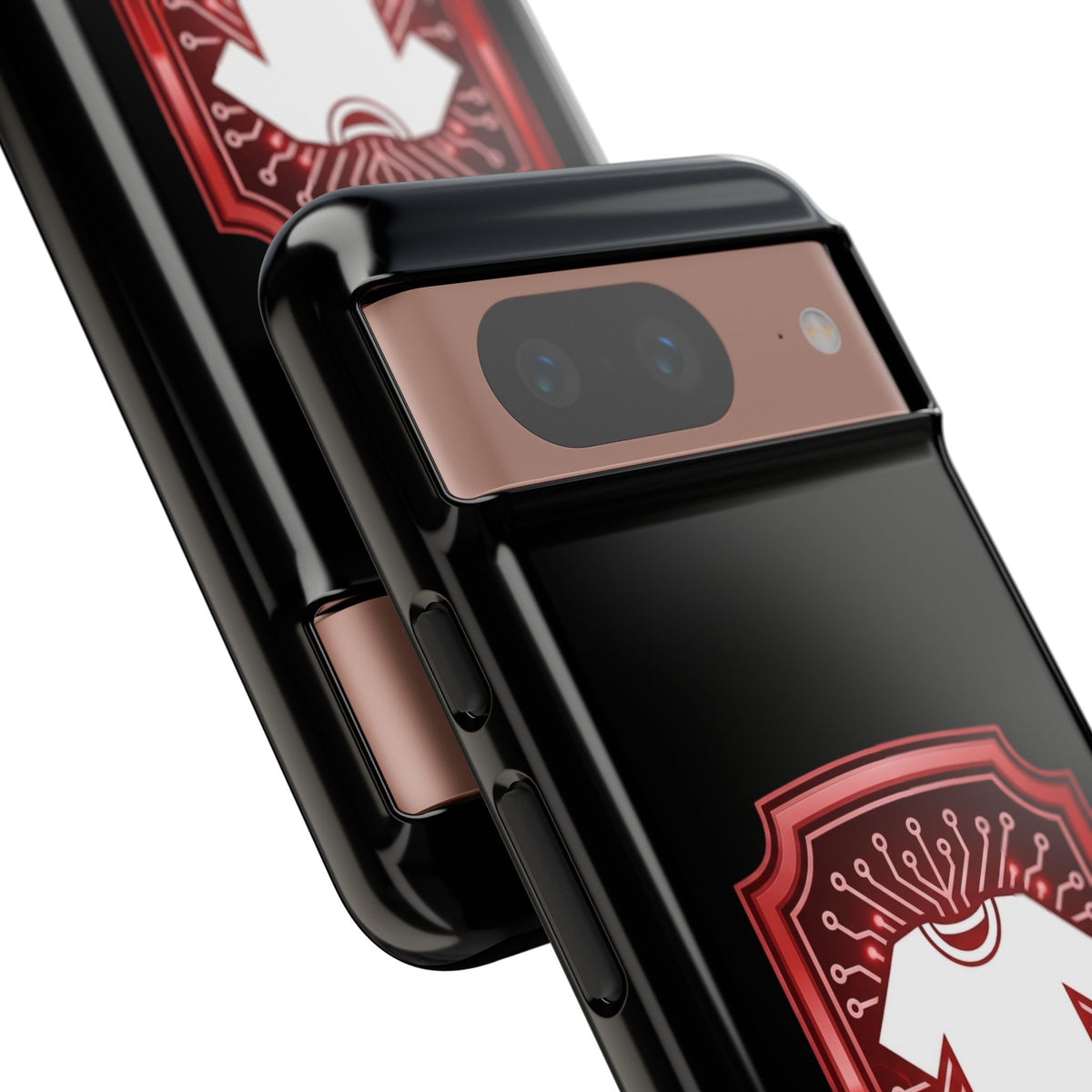 Red and White Code Case