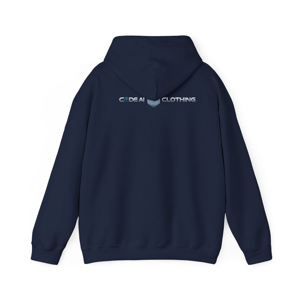 Code AI Logo Hoodie — Programmer Tech Pullover