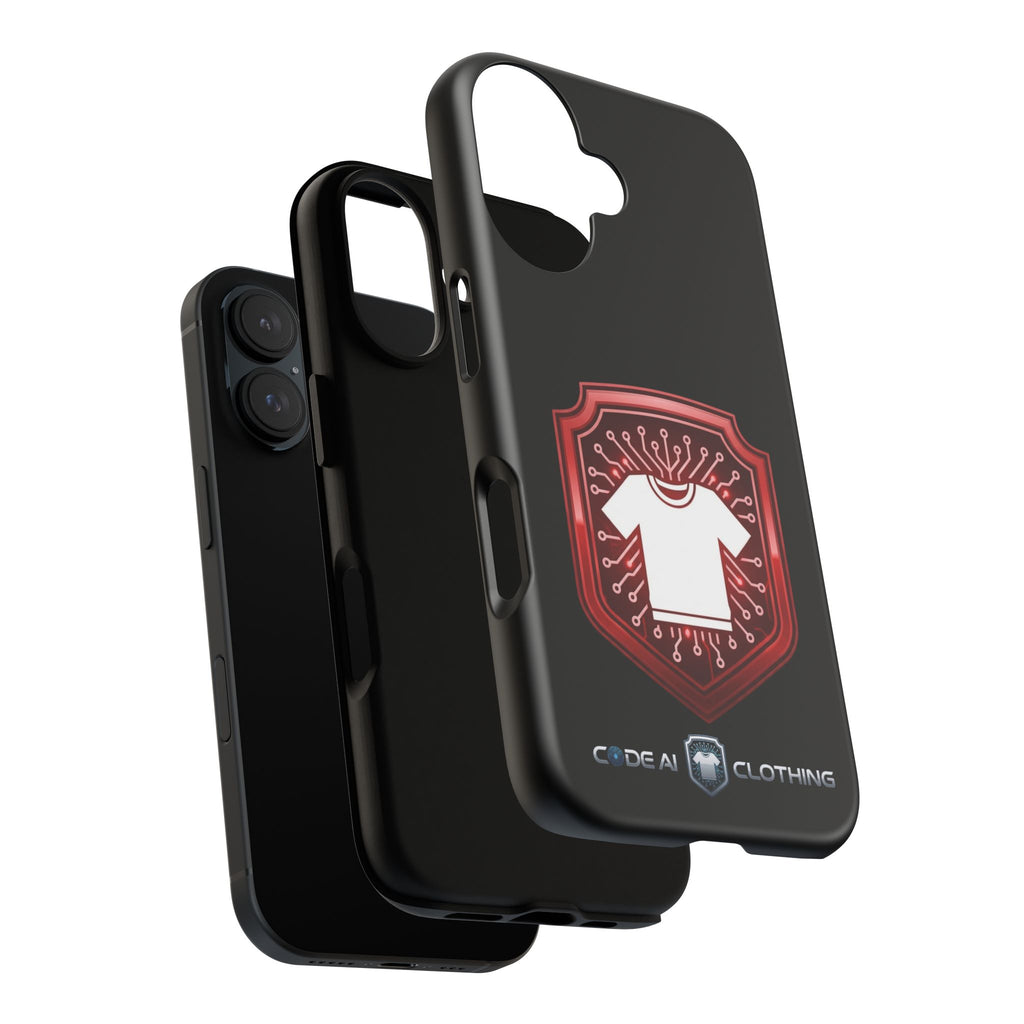 Red and White Code Case