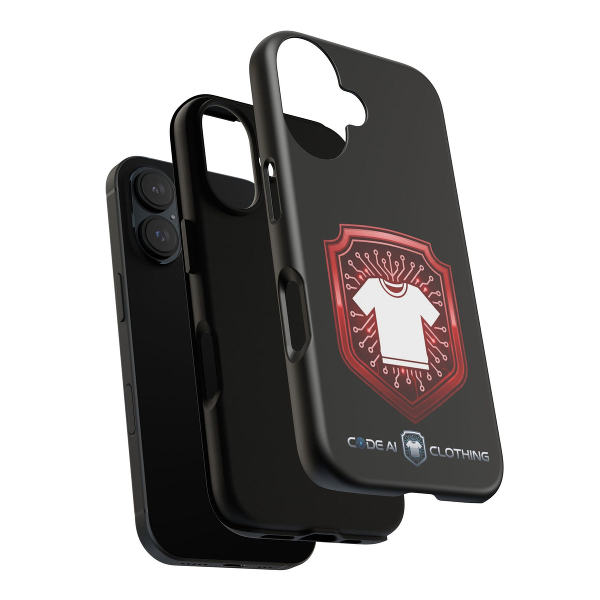 Red and White Code Case