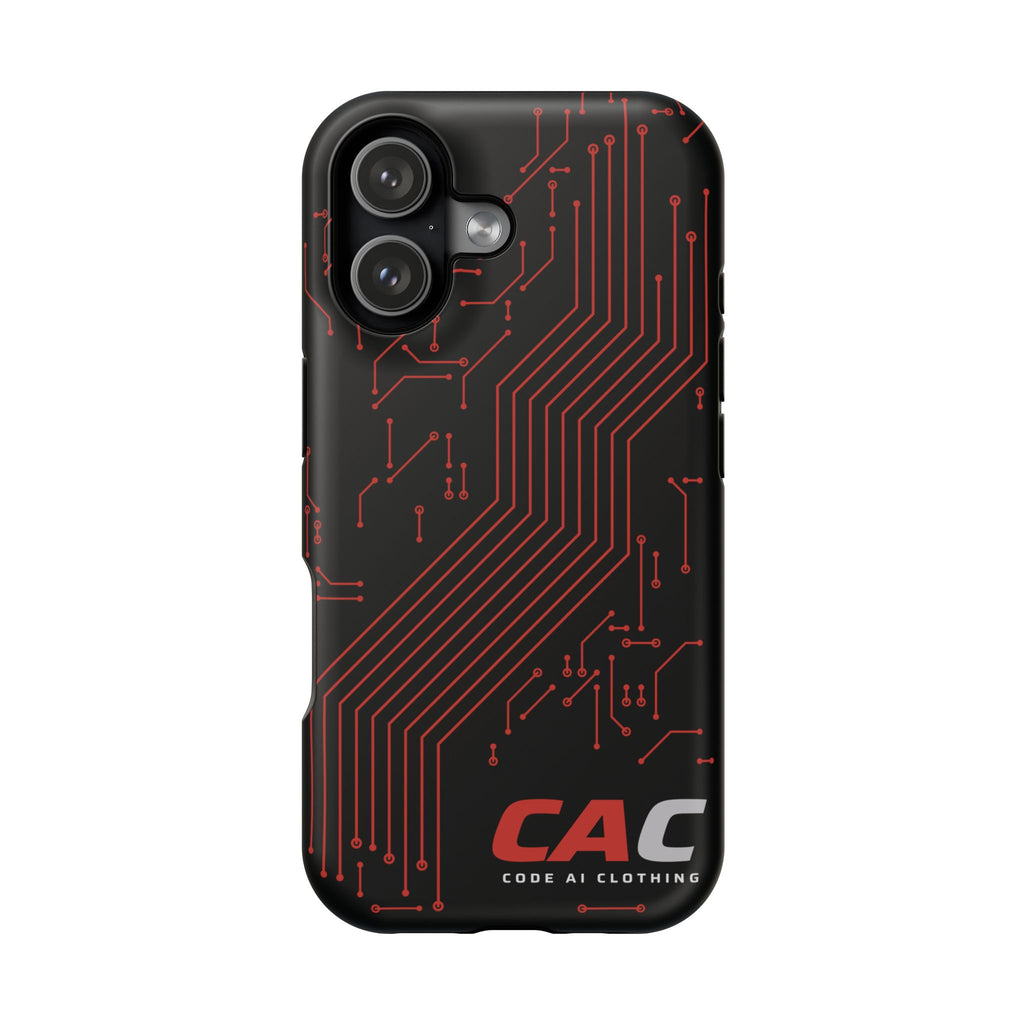 Code AI Circuit Phone Case