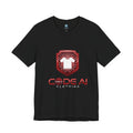 Red and white CodeAiclothing