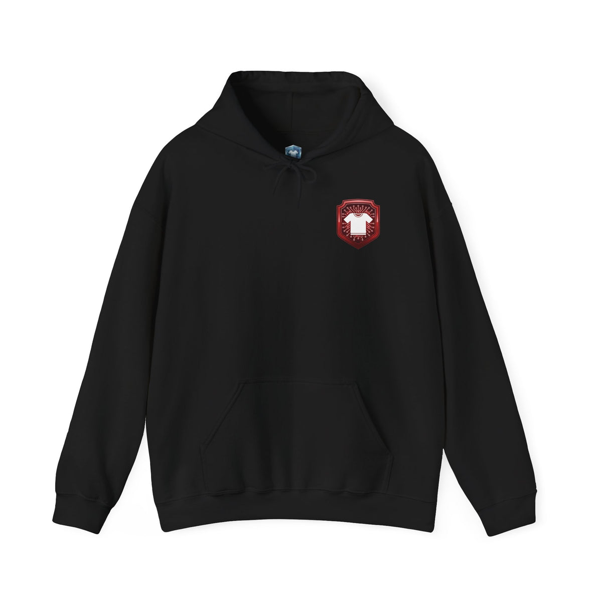 Red and white CodeAiclothing ™ Hooded Sweatshirt
