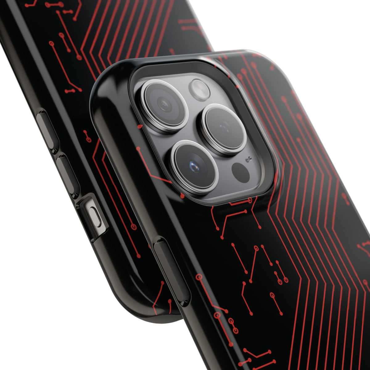 Code AI Circuit Phone Case