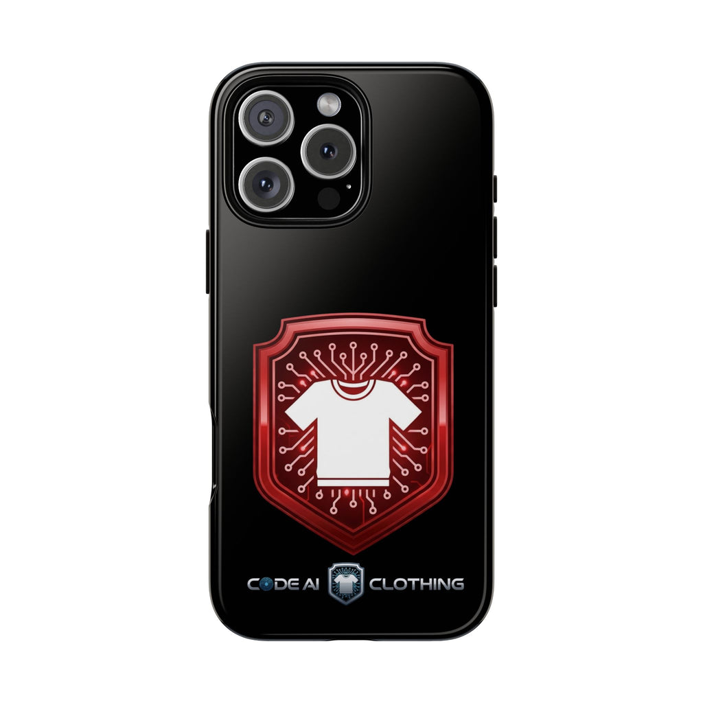 Red and White Code Case