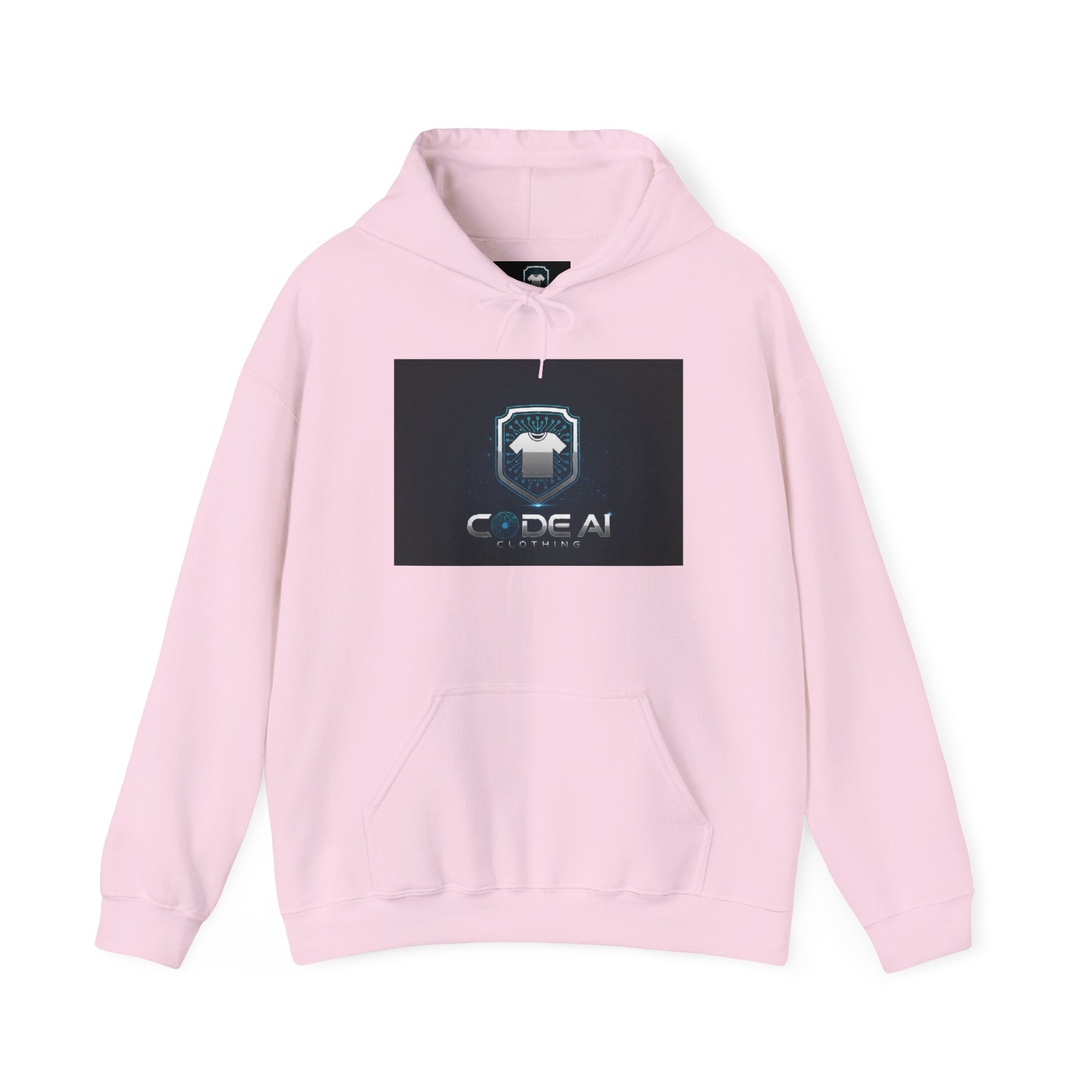 Code AI Logo Hoodie — Programmer Tech Pullover