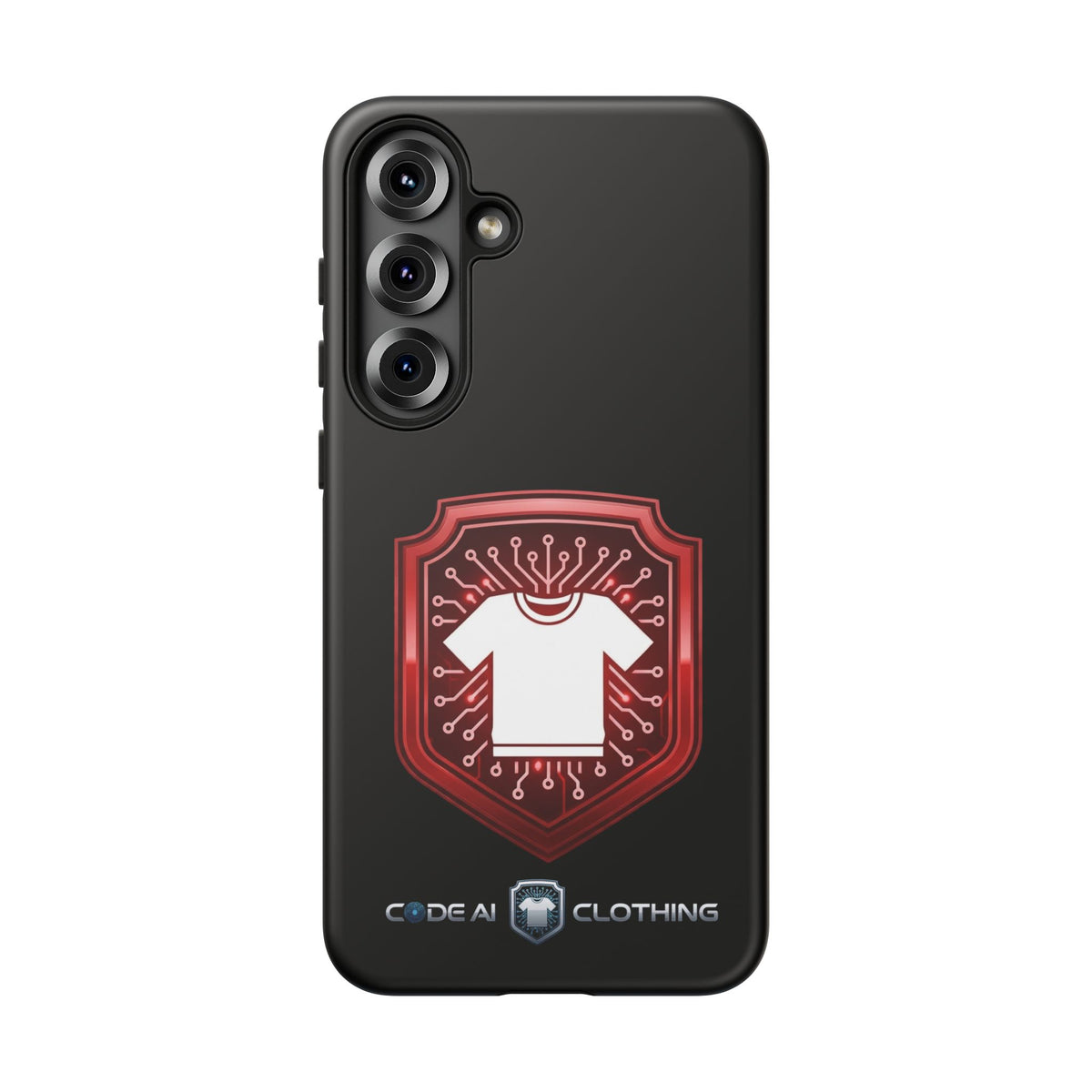 Red and White Code Case