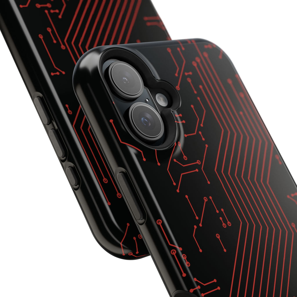 Code AI Circuit Phone Case