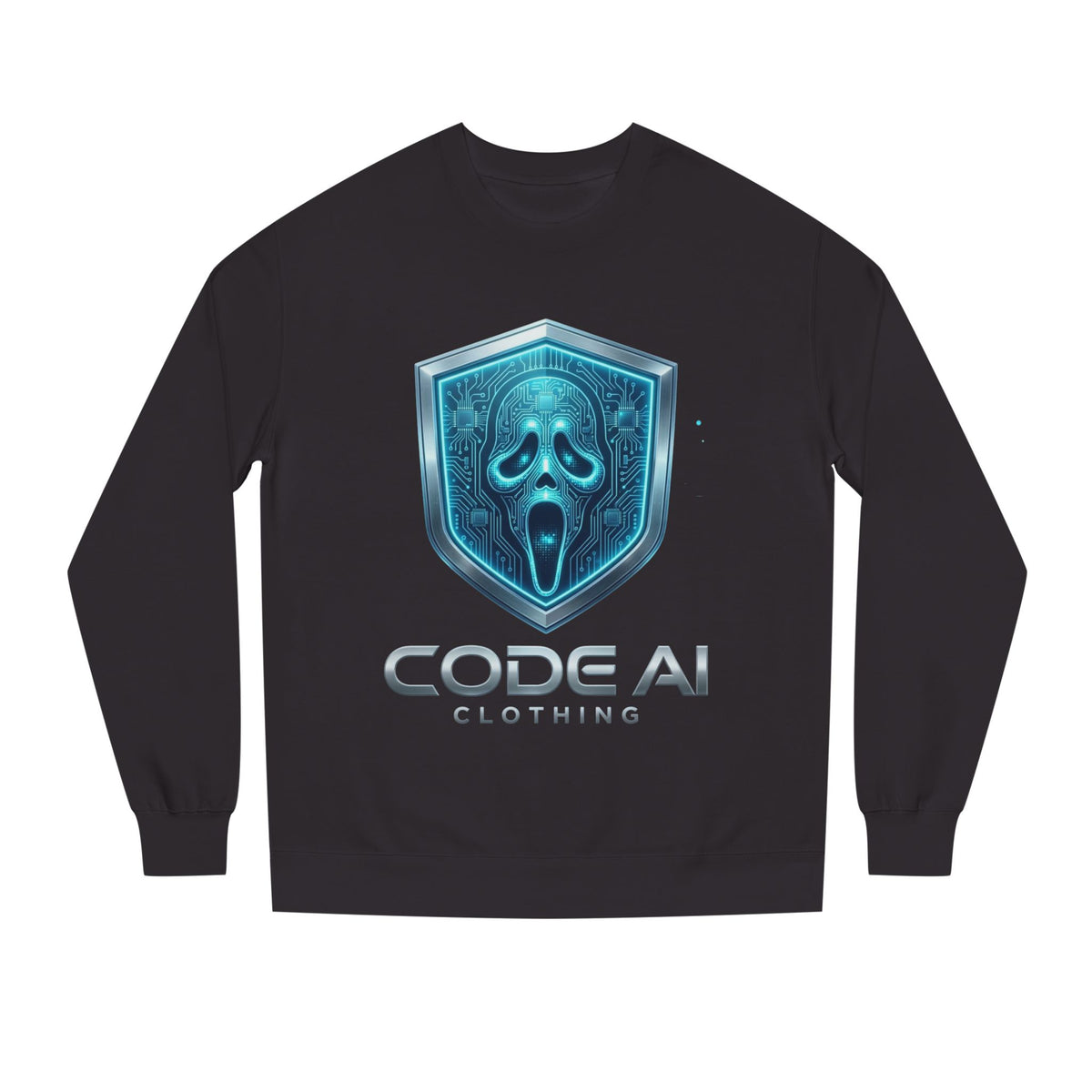 Ghost CodeAiclothing Crew Neck Sweatshirt