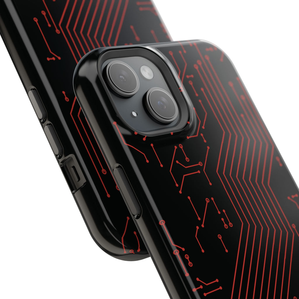 Code AI Circuit Phone Case