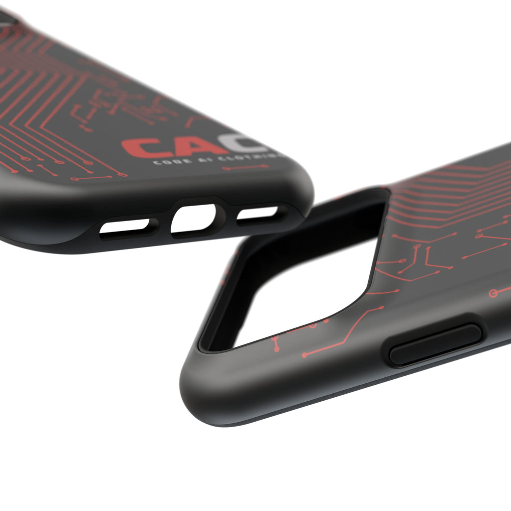 Code AI Circuit Phone Case
