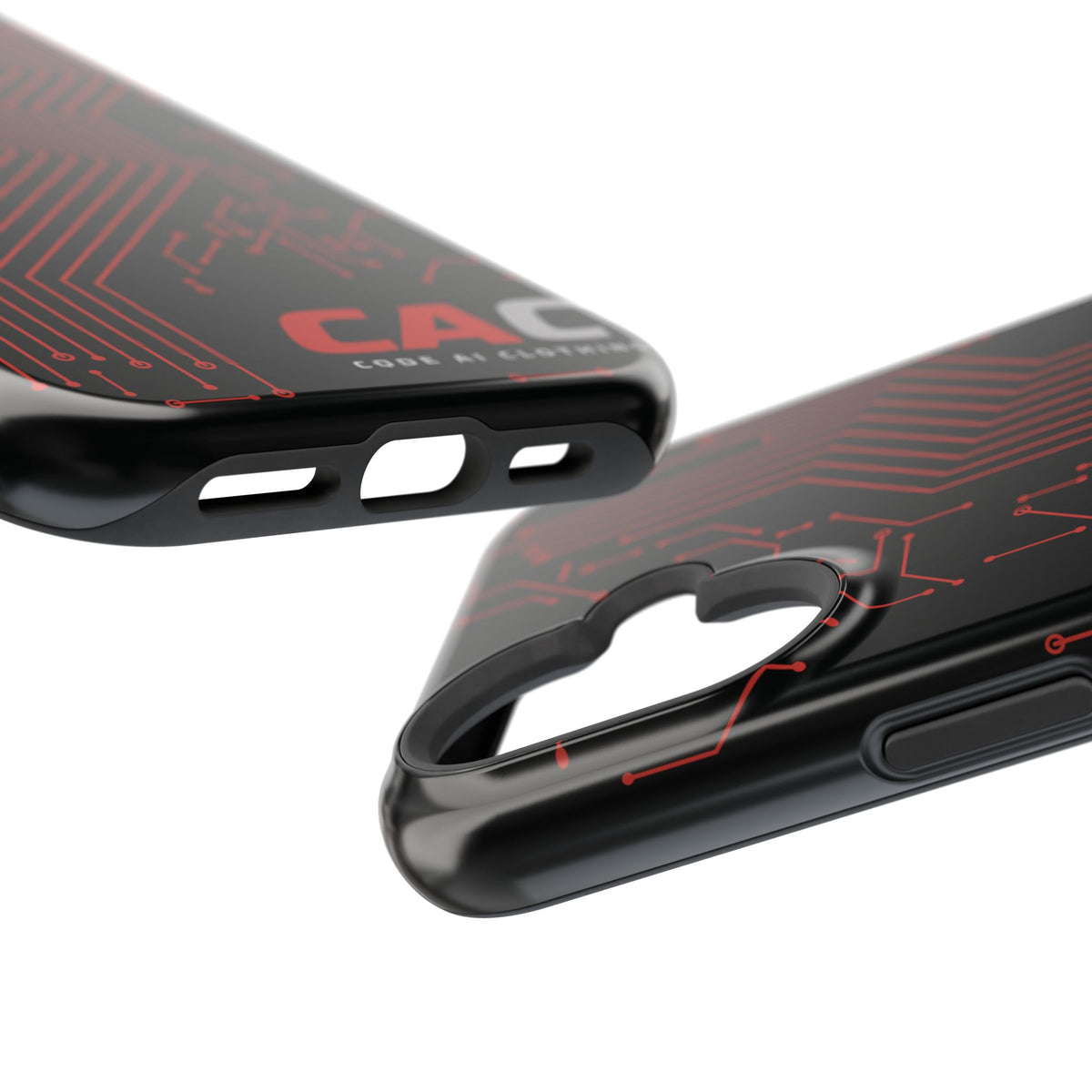 Code AI Circuit Phone Case