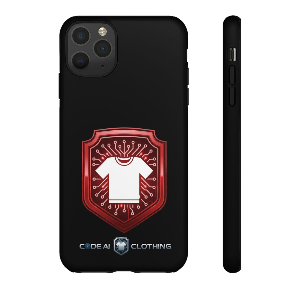 Red and White Code Case
